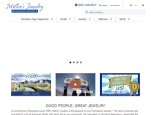 Tablet Screenshot of millersjewelry-mt.com